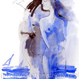 The Black Sea Midnight Bathing