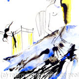 Girl under the Blue Cover