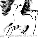 Model Portrait in Bottichelli style