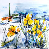 Yellow Irises 6 500 SEK