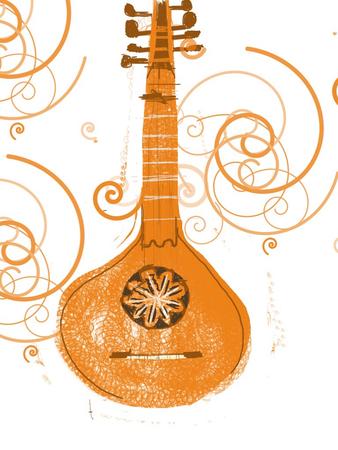 Early guitar. Ashmolean