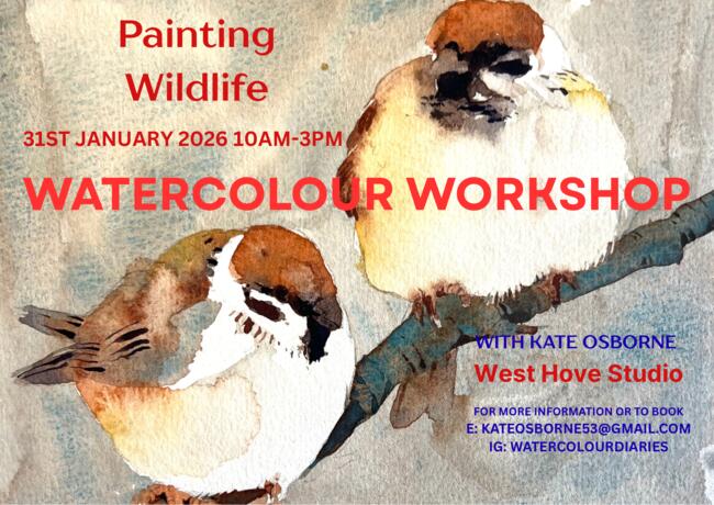 Watercolour Wildlife Workshop