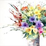 Tin of Allotment Flowers