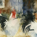 french farmyard KO54