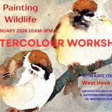 Watercolour Wildlife Workshop