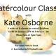 Watercolour classes