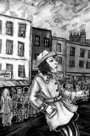 Bank Holiday Weekend (illustration for One Eye Grey magazine)