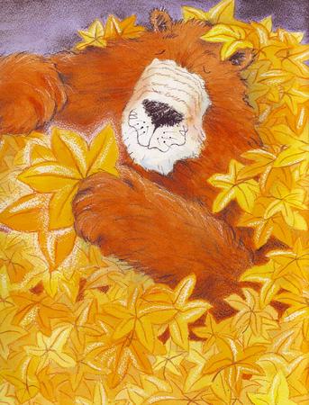 section of illustration from Gruff the Grump (pub. Little Tiger Press 2009)