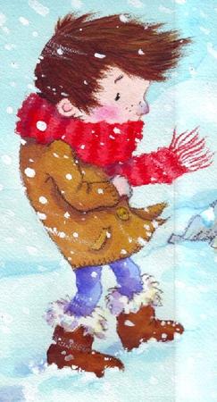 Section of illustration from 'Too Hot To Hug' published 2010