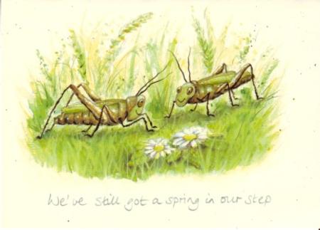 We've still got a spring in our step...