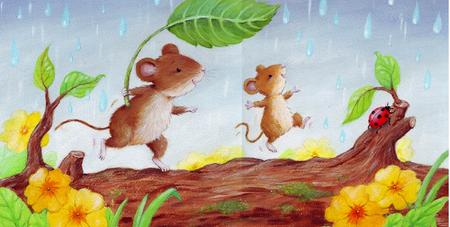 Spread from board book 'Because I Love You'