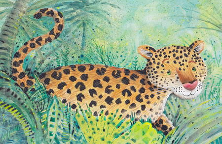 Jungle leopard