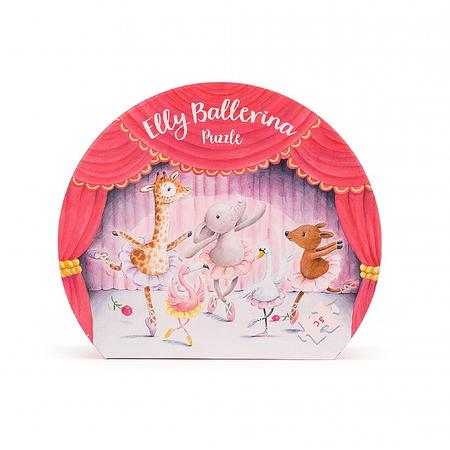 Jigsaw puzzle for Elly Ballerina, Jellycat 2019