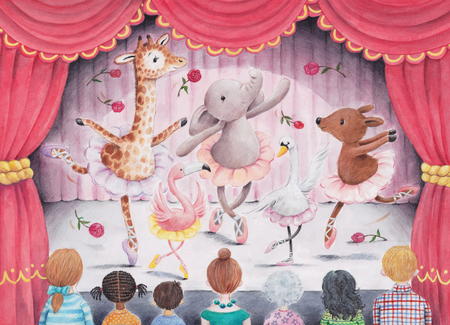 Elly Ballerina, jigsaw puzzle, Jellycat 2019