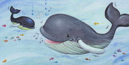 Illustration for 'Grandma Cuddles' published by Thomas Nelson 2020