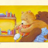 Sleepy Bookcase (from 'Sleepy Me') signed and mounted