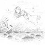 The lake was changing...