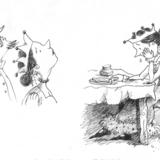 Pen and ink sketches 