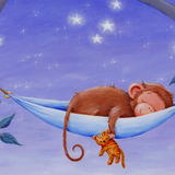 Monkey sleeping