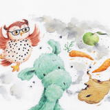 Illustration from 'The Hiccupy Dragon' (Jellycat 2019)