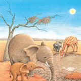 Illustration from 'Beyond The Setting Sun' by Sarah J Dodd, published by Lion Hudson IP Ltd 2021