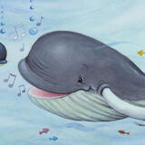 Illustration for 'Grandma Cuddles' published by Thomas Nelson 2020