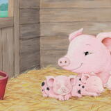 From 'Goodnight Animals' published by Kidsbooks 2022