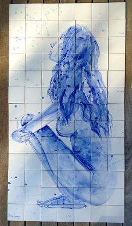 Squatting in the rain