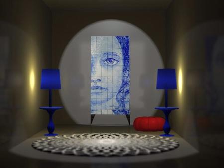 Portrait of a kind girl