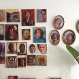 portrait wall