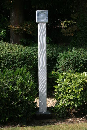 silver moon over white sands