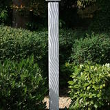 silver moon over white sands