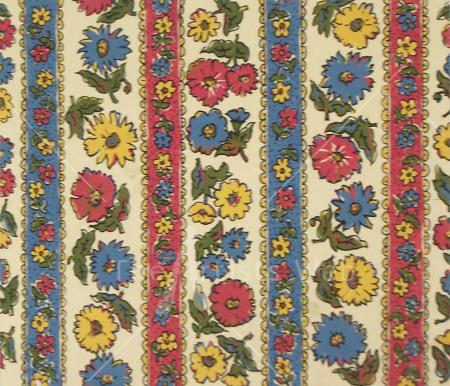 Floral stripe