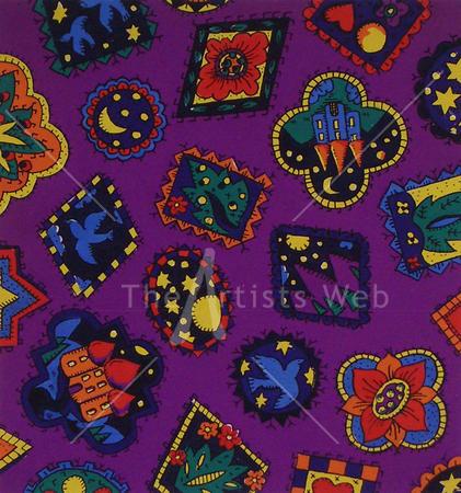 Night Castle/purple b/g 4542