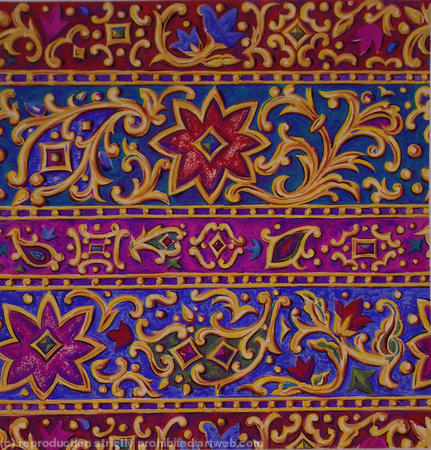 jewel paisley stripe 