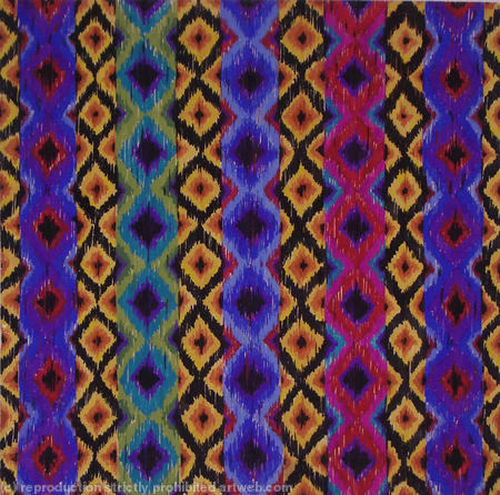 rich Ikat striped co-ordinate