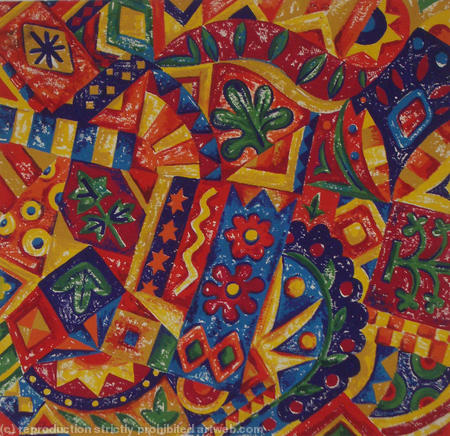 all-over and geometric/floral (4529)