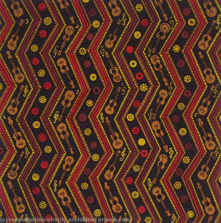 guitar zig-zag stripe