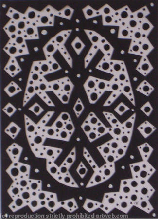 Black Snowflake 4763