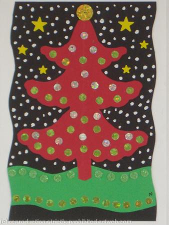 Christmas Tree Card