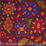 rich a/o floral with spot b/g