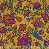 all-over meander print design with spot b/g