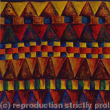 geometric stripe with drybrush 4526