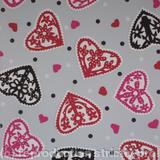 Hearts all-over Wrap 2864