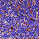 Circus on blue dotty b/g 4782