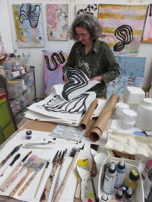 Lucy w.i.p. Bristol Studio June 2025