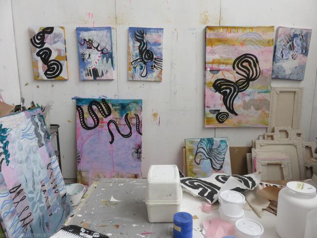 Studio Painting Progress June 2025