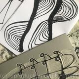 Making a lino print February 2025