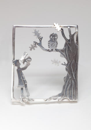 observing owls on oaks £250