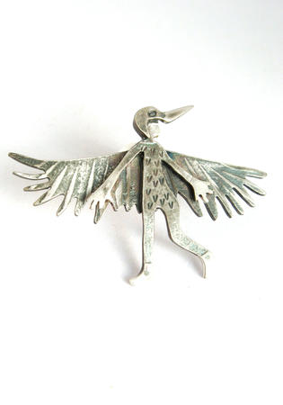 Wild thing- Raven lapel pin £70